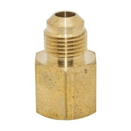Thrifco 6946018 #46 1/2 Inch X 1/2 Inch Brass Flare FIP Adapter