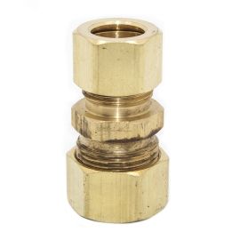 Thrifco 6962014 #62R 5/16 Inch x 1/4 Inch Lead-Free Brass Compression Union