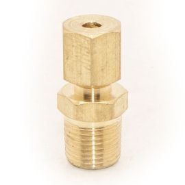 Thrifco 6968007 #68LP 1/4 Inch x 1/2 Inch Lead-Free Brass Compression MIP Adapter