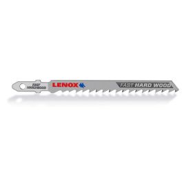 Lenox 1991481 T-Shank Fast Cutting Wood Jig Saw Blade, 4 Inch x 5/16 Inch 6 TPI, 5 Pack