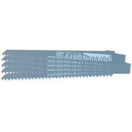 Makita 723050-A-5 6 6TPI Wood Cutting Recip Blade, 5/pk