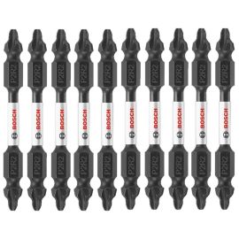 Bosch ITDEP2R225B Impact Tough 2.5 Inch Phillips/Square #2 Double-Ended Bits (Bulk Pack)