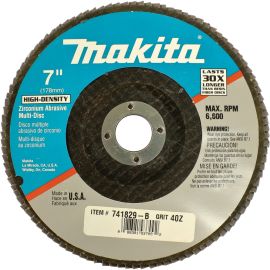 Makita 741829-B-10 7 Multi Disc #40, 10/pk