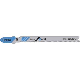 Bosch T218A 3 Inch, 24TPI, HSS Shank Jigsaw Blade (5 pk)
