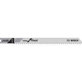 Bosch U101BR 3-1/8 Inch, 14TPI, HCS Universal Shank Jigsaw Blade (5 pk) (previously U1BR)