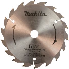 Makita 792335-0 5-1/2 Inch Tooth Combination Steel Saw Blade