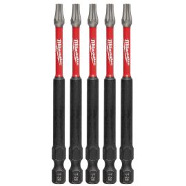 Milwaukee 48-32-4578 SHOCKWAVE™ 3.5 in. T20 Impact Driver Bits 6PK