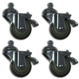 Laguna Tools SUPMX-98-0130 Caster Wheels, Set Of 4 (For Use With Open Stand) 