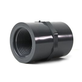 Thrifco 8213768 1 Inch Threaded x Threaded PVC Coupling SCH 80
