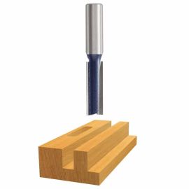 Bosch 85223M 9/32 Inch Carbide Tipped Double Flute Straight Bit
