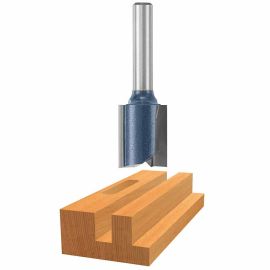 Bosch 85229M 9/16 Inch Carbide Tipped Double Flute Straight Bit