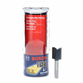 Bosch 85230MC 5/8 Inch Carbide Tipped Double Flute Straight Bit