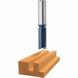 Bosch 85242M 1/2 Inch Carbide Tipped Double Flute Straight Bit