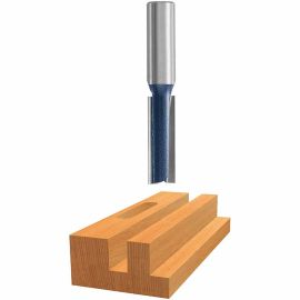 Bosch 85250M 1/4 Inch Carbide Tipped Double Flute Straight Bit