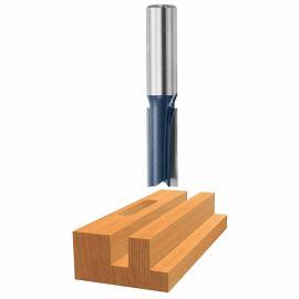 Bosch 85251M 1/2 Inch Carbide Tipped Double Flute Straight Bit