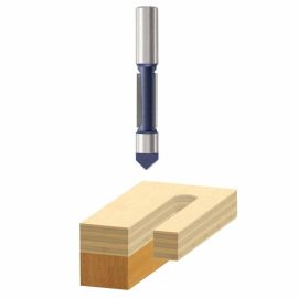 Bosch 85428M 3/8 Inch Pilot Panel Bit with Drill-through Point Two Flutes