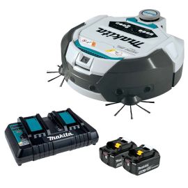 Makita DRC300PT 18V X2 LXT® Brushless Cordless Smart Robotic HEPA Filter Vacuum, Kit (5.0Ah)