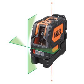 Klein Tools 93LCLG Laser Level, Self Leveling Green Cross Line and Red Plumb Spot