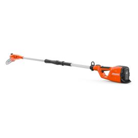 Husqvarna  970516004 120iTK4-P Cordless Electric Pole Saw with Battery and Charger Included, Low-Noise Battery Hedge Trimmer with Adjustable Telescopic Tube (Up to 13 Feet)