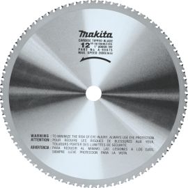 Makita A-90875 12 Inch 78 Teeth Carbide Metal Cutting Blade