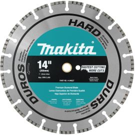 Makita A-94627 14 Diamond Blade Turbo, Hard