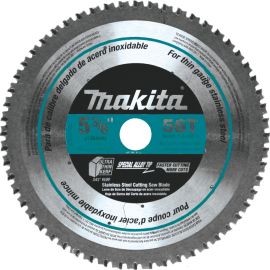 Makita A-95794 5-3/8" (56T) Carbide-Tipped Metal Cutting Blade, Stainless Steel