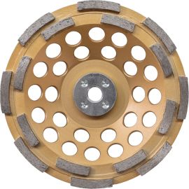 Makita A-96213 7" Anti-Vibration Diamond Cup Wheel, Double Row