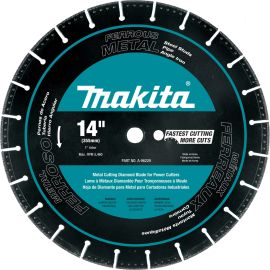 Makita A-96229 14" Diamond Blade, Segmented, Metal Cutting