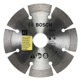 Bosch DB4541S 4-1/2 In. Standard Segmented Rim Diamond Blade for Universal Rough Cuts