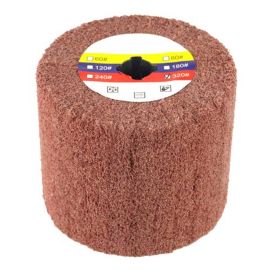Superior Pads and Abrasives AW-320 Elastic Grain Coated Non Woven Nylon Web Wheel - 320 Grit