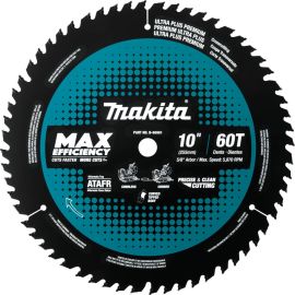 Makita B-66961 10 Inch 60T Carbide-Tipped Max Efficiency Miter Saw Blade
