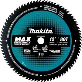 Makita B-66999 12 Inch 80T Carbide-Tipped Max Efficiency Miter Saw Blade