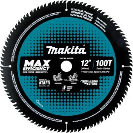 Makita B-67000 12 Inch 100T Carbide-Tipped Max Efficiency Miter Saw Blade