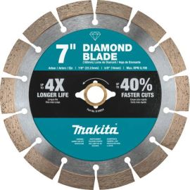 Makita B-69624 7 Inch Diamond Blade, Segmented, General Purpose