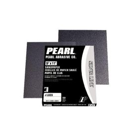 Pearl Abrasive LCCS0150 Sandpaper 9 X 11 Inch Sheet Silicon Carbide Premium