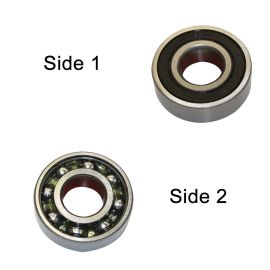 Superior Electric SE 6202-RS-D Replacement Ball Bearing - Seal / Open, ID 15 mm x OD 35 mmx W 11 mm Hitachi 620-2VV, Dewalt 330003-75, Porter Cable 878064SV (2pcs/pk)