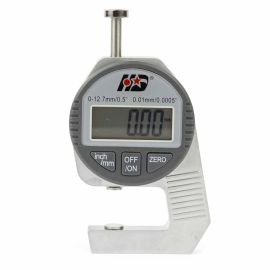 Big Horn 19205 Digital Thickness Gauge measures upto 0.51 Inch/12.7mm with a 0.0005 Inch/0.01mm Resolution