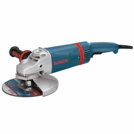Bosch 1893-6 9 Inch 15 Amp Large Angle Grinder with Rat Tail Handle
