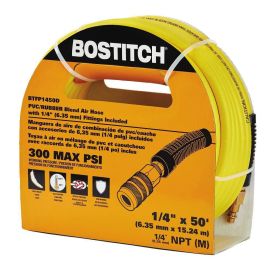 Bostitch BTFP1450D Bost 50x1/4 Blend Hose W/Fitting Bulk (4 Pack)