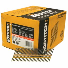 Bostitch RH-S8D113EP 2-3/8 Inch x .113 Smooth Shank 21 degree Plastic Collated Stick Framing Nails 5,000-Qty