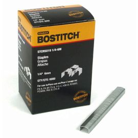 Bostitch STCR50191/4-6M 1/4-Inch by 7/16-Inch Heavy-Duty PowerCrown Staple 6,000-QTY