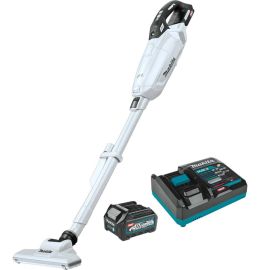 Makita GLC02R1 40V max XGT® Brushless Cordless 4-Speed HEPA Filter Compact Stick Vacuum Kit, w/ Dust Bag, with one battery (2.0Ah)