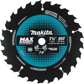 Makita E-11112 7-1/2 Inch 25T Carbide-Tipped Max Efficiency Miter Saw Blade