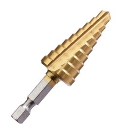 Champion MSD-HEX-13 Hex Shank Tin Coated Multi-Step Drill