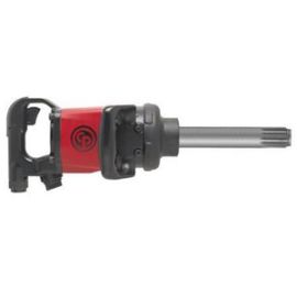 Chicago Pneumatic CP7782-SP6 1 Inch #5 Spline Straight Impact Wrench with 6 Inch Extended Anvil