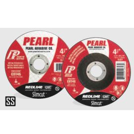 Pearl Abrasive CW4532CBT 4-1/2 x .045 x 7/8 Slimcut Redline™ CBT™ Ceramic Bond Technology T-1 Thin Cut-Off Wheels, CBT46