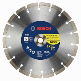 Bosch DB1041E 10 Inch Xtreme Segmented Rim Diamond Blade - 3 Pieces