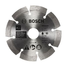Bosch DB4565S 4.5 Inch Seg Dia Blade for Soft Mat