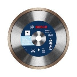 Bosch DB769 7 Inch Rapido Premium Continuous Rim Diamond Blade for Glass Tile - 3 Pieces