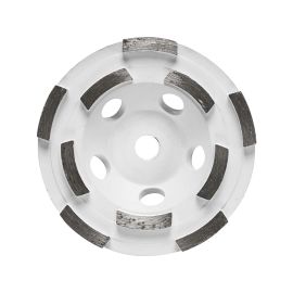Bosch DC4510HD 4-1/2 Inch Double Row Segmented Diamond Cup Wheel - 3 Pieces